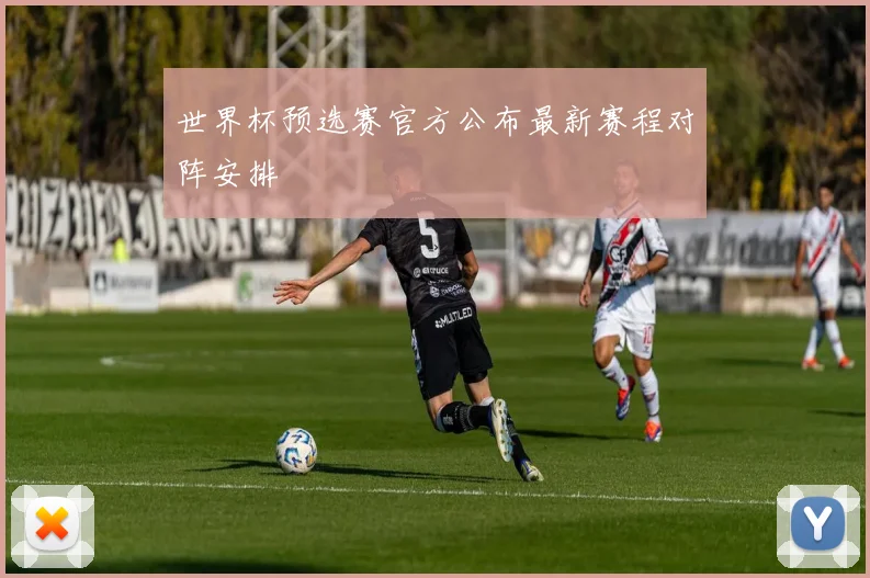 世界杯预选赛官方公布最新赛程对阵安排